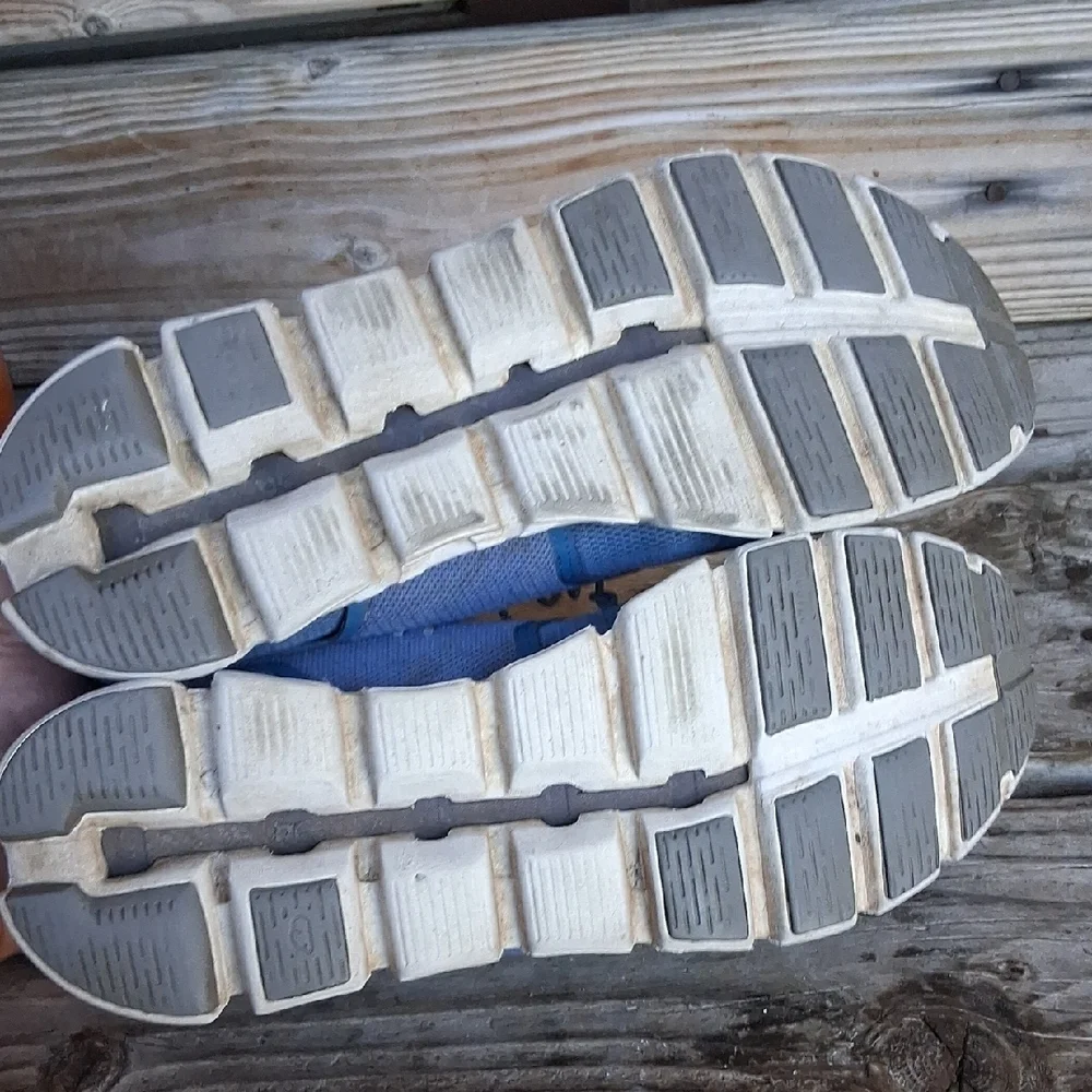 On Running Men's Blue and Gray Athletic Shoes - Picture 15 of 15